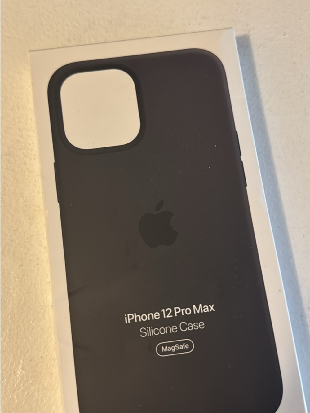 Apple iPhone 12 Pro Max Silicone Case - Black